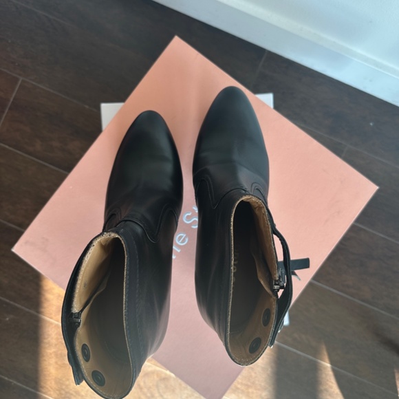 ACNE Studios Black heeled leather boot - Picture 5 of 7